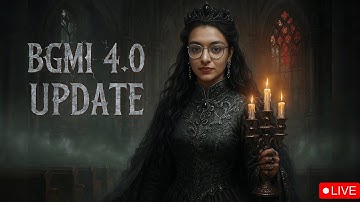 🔴 BGMI 4.0 NEW UPDATE LIVE 🚀 | Tips and Tricks | Lady Predator