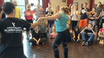 RZCC2018: Renata & Jorge in workshop demo on Saturday ~ Zouk Soul