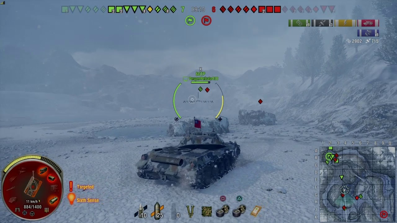 World of tanks console Ru 251 Damage-2025 Assisted-2902 4 kills