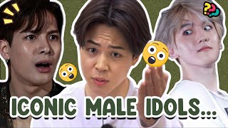 100 ICONIC moments in the HISTORY of MALE IDOLS