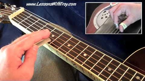 Pentatonic Scales Dobro Lesson - "Reso-Cam" by Lessons With Troy