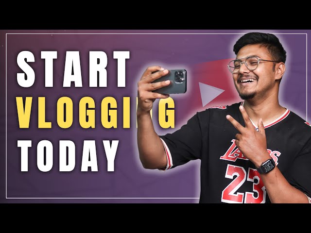 How To Start a VLOG Channel (2024) | Best Vlogging Tips For Beginners ⚡️ class=