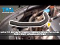 How to Replace Power Steering Reservoir Hose 2003-2007 Honda Accord