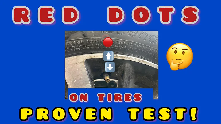 Red dots on tires proven test