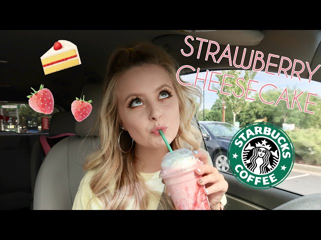 starbucks strawberry frappe recipe cheescake