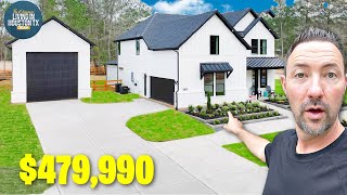 Massive HOUSTON TEXAS Acreage Homes with Shops Starting in the $400,000's!