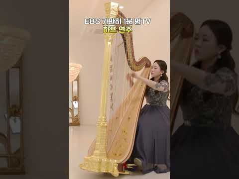 <strong>EBS</strong> 가만히 1분 멍TV 하프 연주 #<strong>shorts</strong> #하프 #<strong>ebs</strong>