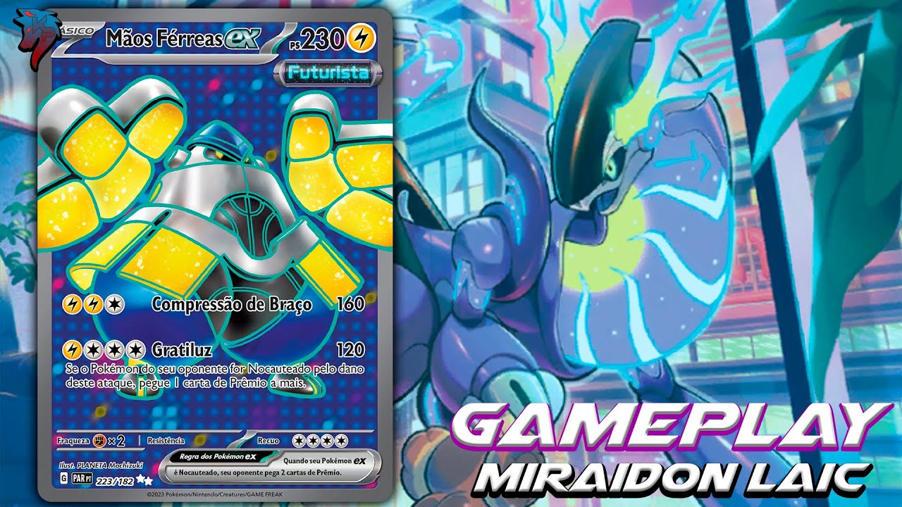 Abri as NOVAS BOX do KORAIDON e MIRAIDON Ex PROMO Lendas De Paldea com  Cartas de POKÉMON TCG 