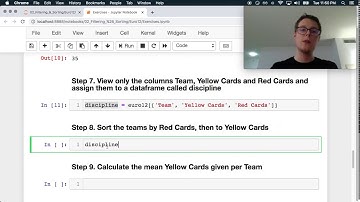 Python pandas—Filtering & Sorting Exercise—Euro 12