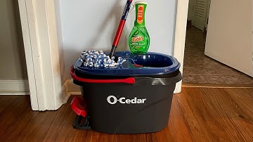 O-Cedar EasyWring RinseClean Microfiber Spin Mop & Bucket Review: Never Mop with Dirty Water Again