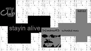 Bee Gees - stayin alive (DJandrewAD extendet remix 2022) MCV Resimi