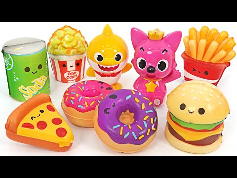 The fairy played <strong>a</strong> prank on the Peppa pig <strong>store</strong>! Let&amp;#39;<strong>s</strong> catch moving food with baby shark~