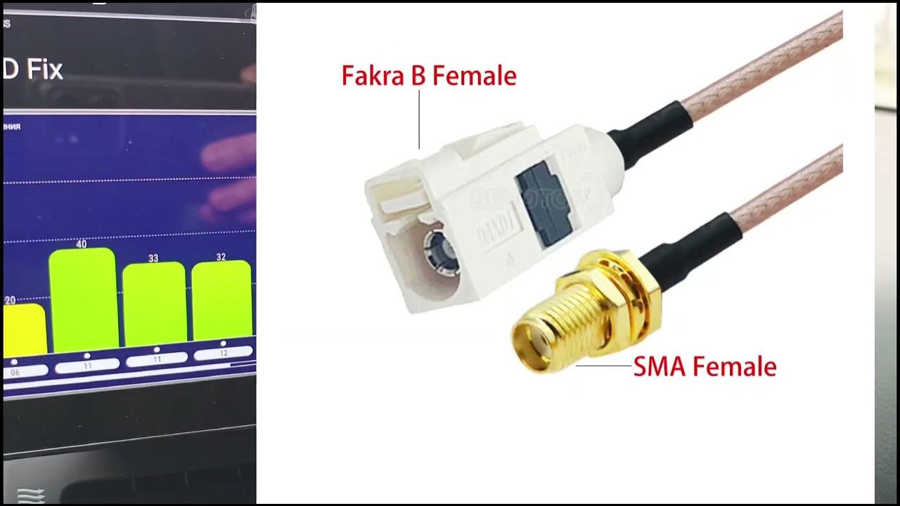 Хорошая GPS антенна для автомагнитолы - YouTube