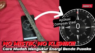 MENGUKUR ENERGI PADA KERIS‼️Mudah, semua orang bisa