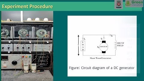 EEE 208| Energy Conversion Lab| Exp. 5|  Characteristics of DC Generator.
