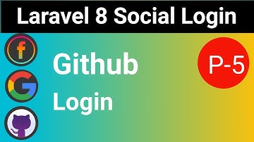 Laravel 8 Social Login | Facebook Google Github | Github Login | P - 5