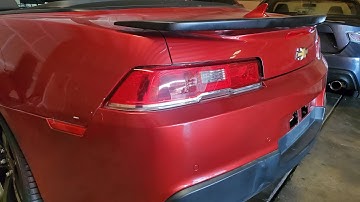 How to: Open the Trunk on a 2015 Convertible Camaro if its LOCKED!
