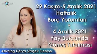 4 Aralık 2021 Yay Burcunda Güneş Tutulması ve 29 Kasım - 5 Aralık 2021 Haftalık Burç Yorumları