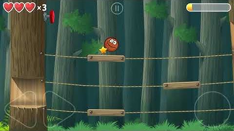 Red Ball 4 - Deep Forest (Part 2) - Level 28 Walkthrough