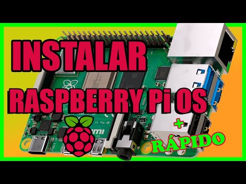 RASPBERRY Pi OS , instalar y primera configuración de Wifi y SSH