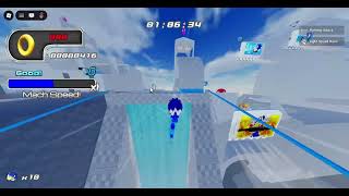 Rblx Sonic engine test zone speedrun