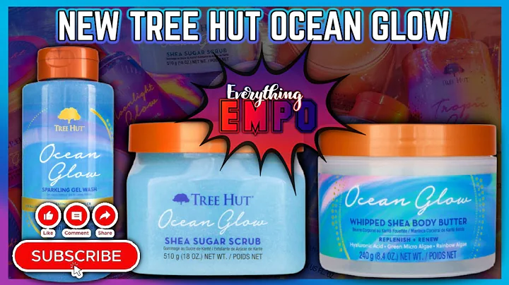 🌊NEW🌊  TREE HUT OCEAN GLOW COLLECTION || AQUATIC SCENT #bodycare  || Everything Empo