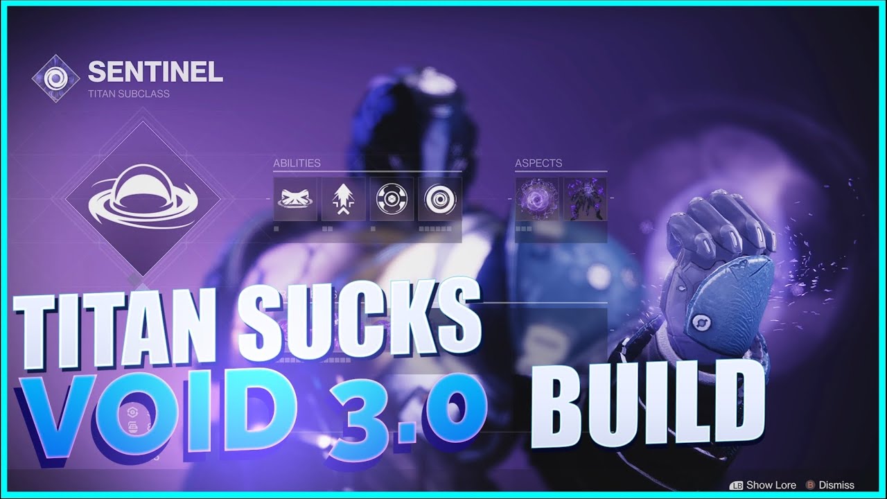 TITAN VOID 3.0 Sucks ??? - Titan Void 3.0 Build - Destiny 2 Witch Queen Void 3.0 Build For Titan