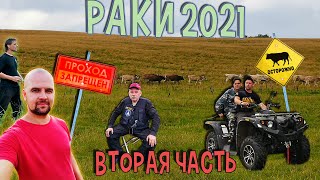 Ловим раков в деревне. Заехали на закрытую территорию. Атакует стадо быков. Раки 2021. Вторая часть