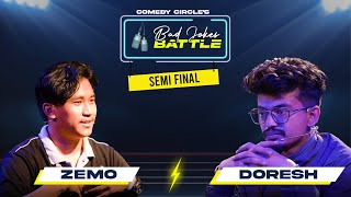 Bad Jokes Battle | ZEMO VS DORESH | Season 1 | Episode 14 | Comedy Circle.