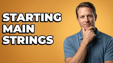 Where Do You Start Stringing Racket Main Strings?