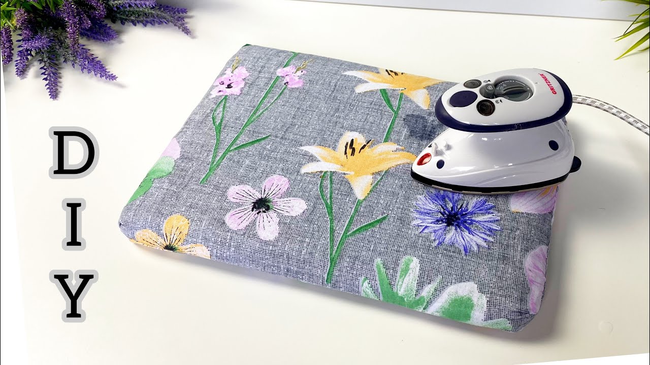 Как сделать мини гладильную доску своими руками для лоскутного Шитья и кукольной одежды