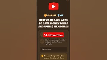 BEST CASH BACK APPS TO SAVE YOUR MONEY WHILE SHOPPING | MEMEFI VIDEO CODE