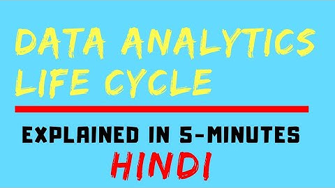 Data Analytics Life Cycle (HINDI)