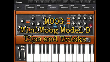 MINIMOOG Model D - How To Make & Save Your Own Banks & Patches - iPad