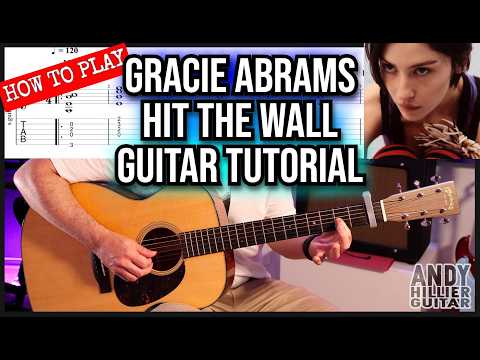 Gracie Abrams - Hit the Wall Guitar Tutorial Lesson