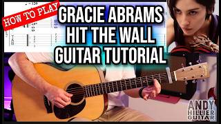 Gracie Abrams - Hit the Wall Guitar Tutorial Lesson