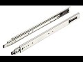 Ironware: Ladegeleider 5321EC tot 100 Kg met demping/softclose Ironware: Ladegeleider 5321EC tot 100 Kg met demping/softclose