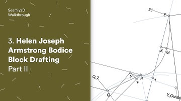 Seamly2D Walkthrough - Helen Joseph Armstrong Bodice Block Drafting - Part II - Front