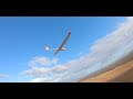 RC ASW28 chased by drone. Flight Juju