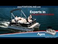 Apex marine compact pontoon boats