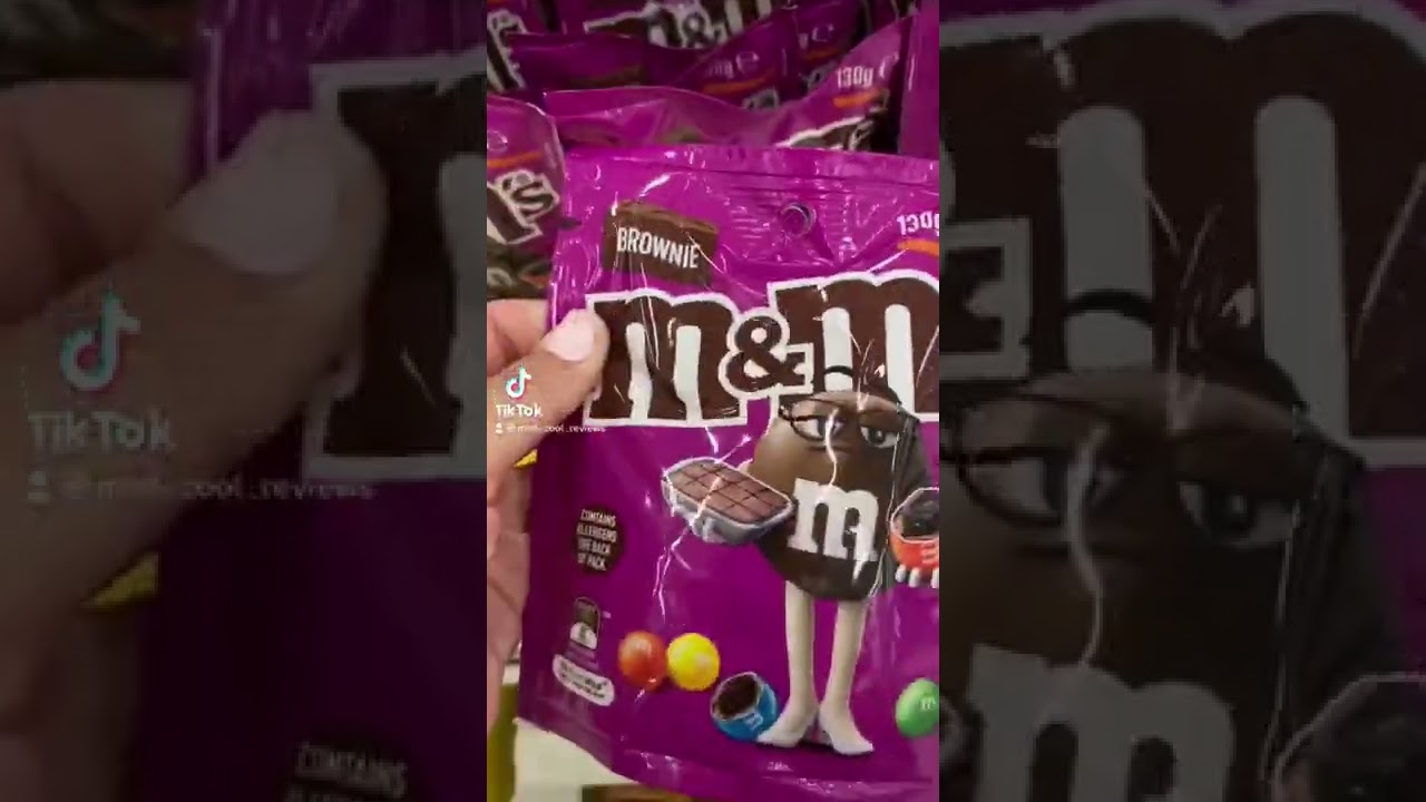 M&ms Brownies 😱#shorts #madcoolreviews #viral #asmr #satisfying