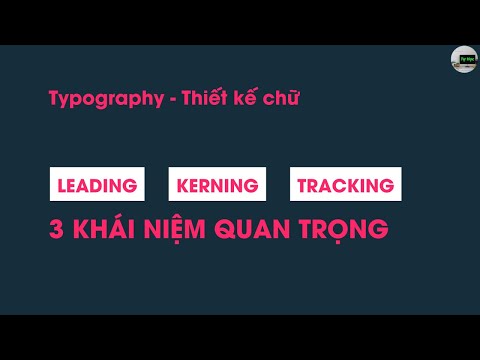 Video: Kerning trong Adobe Illustrator là gì?
