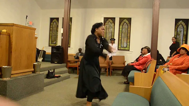Jennifer Fields - Praise Dancing to "Take Me To Th...