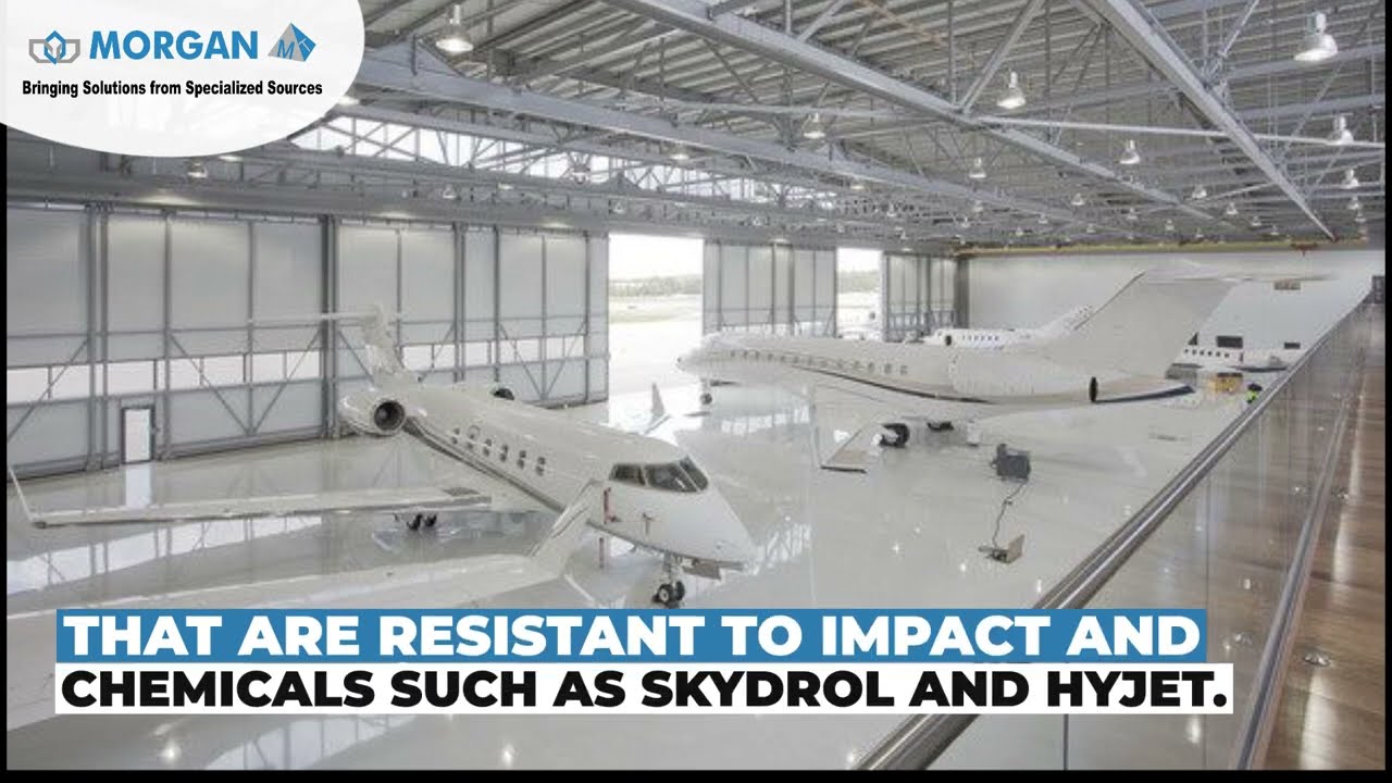 Line your Aircraft Hanger with Epoxy Flooring.