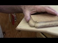 Curved Blockfront Lowboy Routing the Top & Carving Step 10 Curved Blockfront Lowboy Routing the Top & Carving Step 10