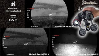 Hikmicro Habrok 4K HE25LN, Habrok Pro HQ50LN és HX60LN