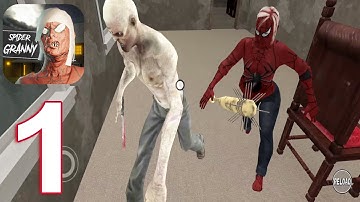 Haunted House Spider Granny 3 5 days Nightmare Gameplay Walkthrough Part 1 (IOS/Android)