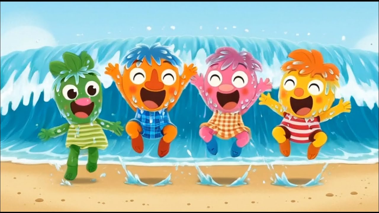 Noodle & Pals Enjoying the wave Sponsored by Gamavision Csupo Effects 