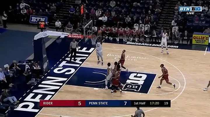 Mike Watkins Alley-Oop Dunk vs. Rider