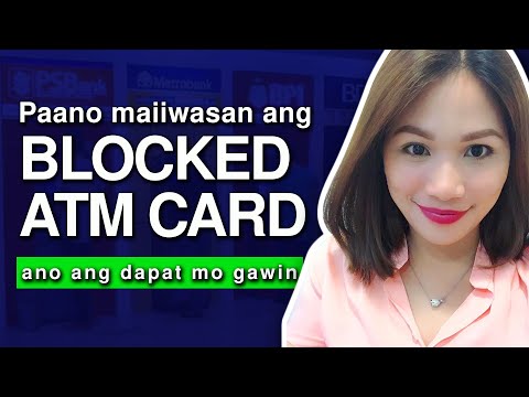 Video: Paano I-block Ang Isang Card Ng Suweldo